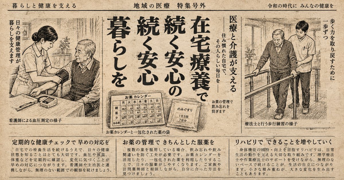 訪問看護で受けられるケアの内容とできること